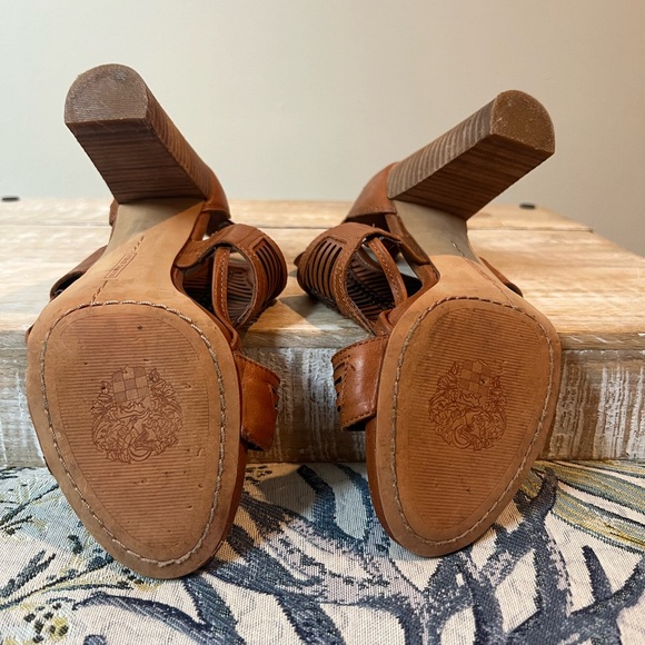 Vince Camuto Brown Heeled Sandals size 7 - Picture 5 of 5